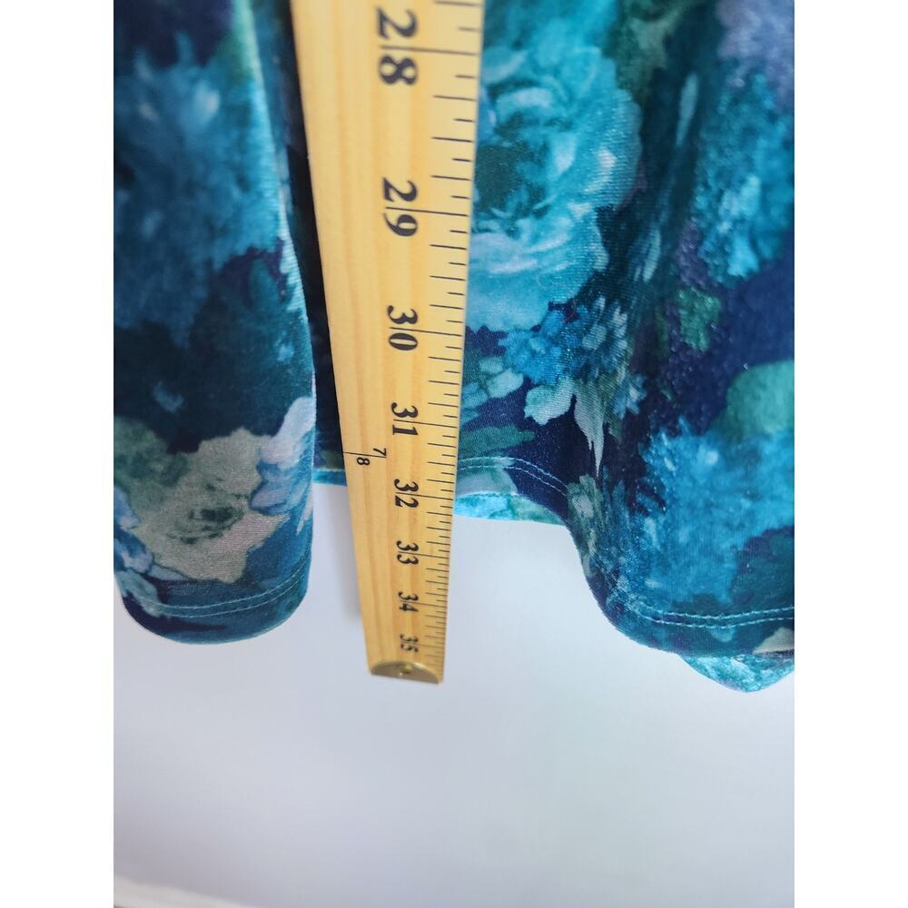 Midnight Doll Velvet babydoll dress sz L 3/4 sleeve fairycore witchy goth Y2K - Picture 10 of 10